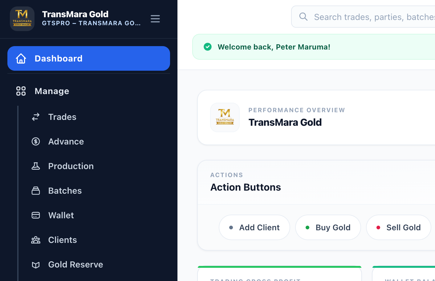 TransMara Gold operations